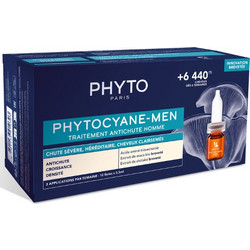 Phyto Phytocyane Men Treatment Set 12x3,5ml Ampoules - Anti Hair Loss set x 42 ml
