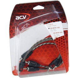 Acv Rca Tyro Y-Cable 2male - 1female 30cm