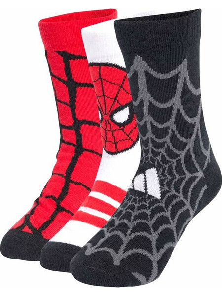 ADIDAS SOCKS LK MRVL SM 3PP JM1827 WHITE/BLACK/PURRUB