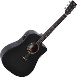 Sigma Guitars DMCE-BKB Dreadnought Black