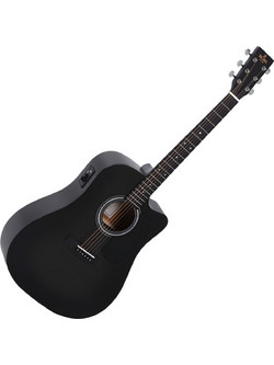 Sigma Guitars DMCE-BKB Dreadnought Black