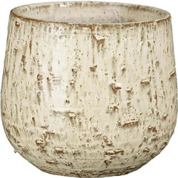 Supergreens Linn Κασπώ Στρογγυλό Off White 19.5x17cm