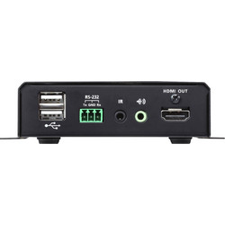 Extender HDMI Aten (VE8950R/6946) - 4K - 1x HDMI Type A (F) 1x Mini Stereo Jack (F) 2x RJ-45 Female, 1x DC Jack, 1x Mini Stereo Jack (F) VE8950R/6946