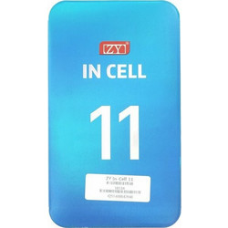 Οθόνη ZY Incell με Μηχανισμό Αφής για iPhone 11 (Μαύρο)