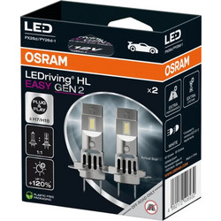 Λάμπες H7 LED Osram LEDriving HL Easy Gen2 H7/H18 12V 16W 6500K 2τμχ | OSRAM 64210DWESY2-2HB