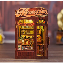 Cutebee Memories Music Bookshop 3D Book Nook DIY 136 Κομμάτια 17cm