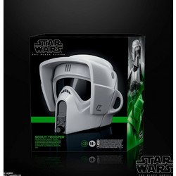 STAR WARS 6 - Electronic Helmet Biker Scout Black Series