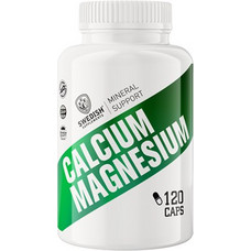 Swedish Supplements Calcium Magnesium 120 Κάψουλες