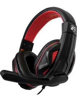 Fenner Cuffie Gaming Headset Over Ear Black Red