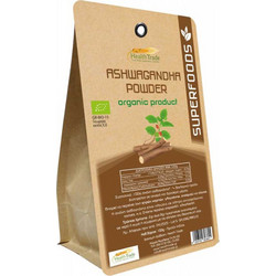 Ινδικό Τζίνσενγκ Σκόνη (Ashwagandha - Indian Ginseng) Βιολογικό100gr Health Trade