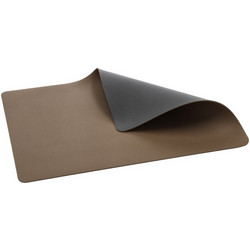 Bitz Σουπλά PVC Διπλής Όψης Σετ 4 Τμχ 46x33 Εκ. - Wood/Titanium