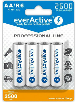 everActive Professional Line AA 2600mAh 4τμχ