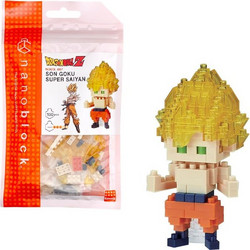 DRAGON BALL - Son Goku Super Saiyan - Figure Nanoblock 10cm