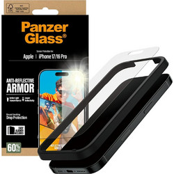 PanzerGlass Armor EasyAligner Tempered Glass (iPhone 17 / 16 Pro)