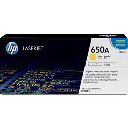 HP 650A Yellow Toner