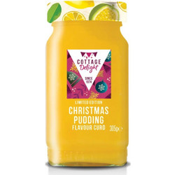Πουτίγκα Cottage Delight Limited Edition Christmas Pudding Flavor Curd