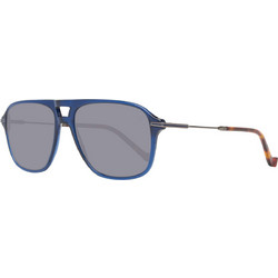 Hackett HSB86568356 Ανδρικά Γυαλιά Ηλίου Aviator Κοκάλινα Μπλε με Μπλε Polarized Φακό