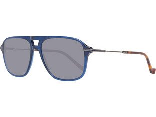 Hackett HSB86568356 Ανδρικά Γυαλιά Ηλίου Aviator Κοκάλινα Μπλε με Μπλε Polarized Φακό