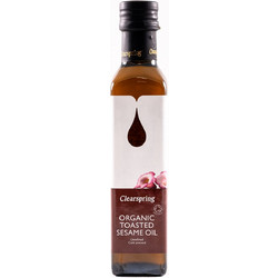 Βιολογικό Σησαμέλαιο Toasted - Clearspring - 250ml