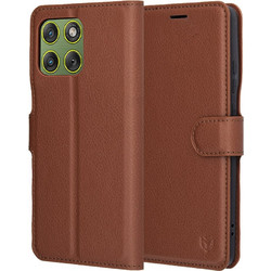 Techsuit Leather Folio Θήκη Καφέ (Motorola Edge 70)