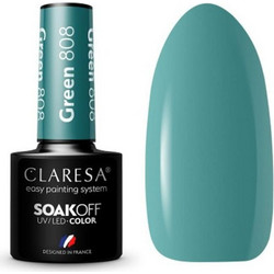 Claresa 808 Green Ημιμόνιμο Βερνίκι Νυχιών 5ml