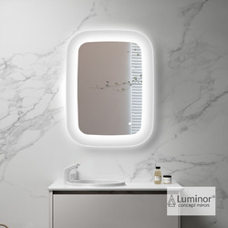 Luminor Keen Φωτιζόμενος καθρέφτης Led 17W 1995 LUMEN 60x80εκ