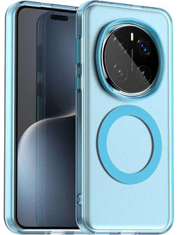 Θήκη Honor Magic7 Pro Techsuit CandyCase Σκληρή Ημιδιάφανη με MagSafe - Blue (5949419311039)