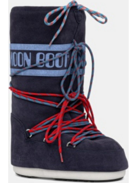 Μπότες χιονιού ICON SUEDE LACES Moon Boot Μπλε