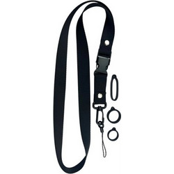 Quick Release Lanyard Clip Μαύρο Λουράκι Λαιμού