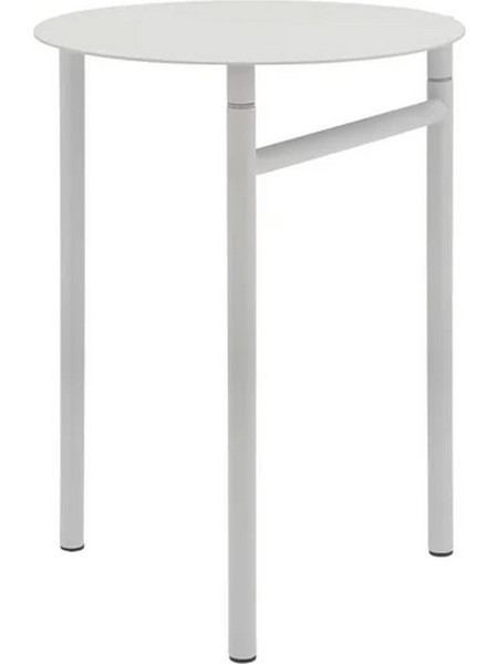 Σκαμπώ Πτυσσόμενο Μεταλλικό Disc 32241 33x45cm Soft Grey Zone Denmark