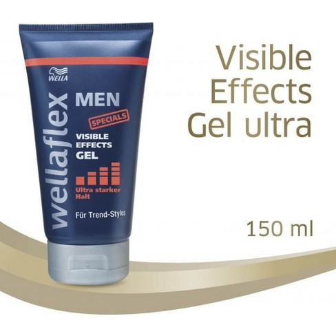 Wella Flex Men Visible Effect Gel Μαλλιών Ανδρικό Δυνατό Κράτημα 150ml ...