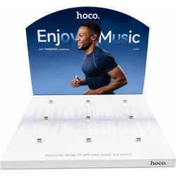 Stand Hoco Επιτραπέζιο HN32 για Bluetooth Ακουστικά 9 Θέσεων USB-C 30x24x26cm