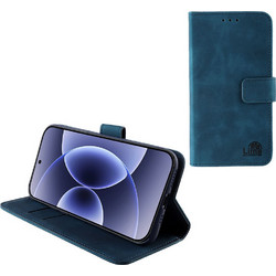Lime Essential Magnet Book Wallet Dark Blue (Xiaomi 17 5G)