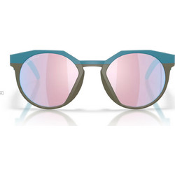 Oakley OO9242 21 Γυναικεία Γυαλιά Ηλίου Στρογγυλά Κοκάλινα Μπλε με Aσημί Φακό