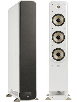 Polk Audio Signature Elite ES60 Ζεύγος Ηχείων Hi-Fi Δαπέδου 300W 5 Δρόμων White