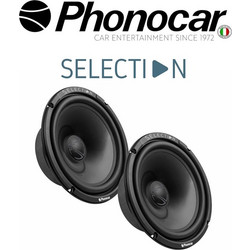 Phonocar 02087 Σετ Ηχεία Αυτοκινήτου 8" Woofer 130W RMS