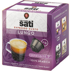 Κάψουλες Dolce Gusto Συμβατές Sati Cafe Lungo 16 τεμάχια
