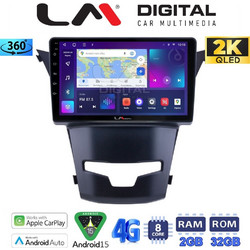 LM Digital ZB8016 Ηχοσύστημα Αυτοκινήτου με Οθόνη Αφής & GPS