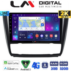 LM Digital ZB8170B Ηχοσύστημα Αυτοκινήτου με Οθόνη Αφής & GPS