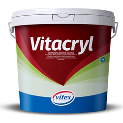 Vitex Vitacryl Επαλειφόμενο Ακρυλικό Μονωτικό Ταράτσας Λευκό 3lt