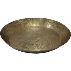 ERDUS ΔΙΣΚΟΣ ΔΙΑΚΟΣΜΗΣΗΣ 41x41x6cm ΑΛΟΥΜΙΝΙΟ ΧΡΥΣΟ 1τμχ