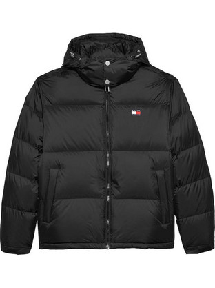 Tommy Hilfiger Ανδρικό Μπουφάν Χειμωνιάτικο Puffer Μαύρο DM0DM22036-BDS