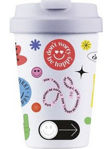 Chic Mic Κούπα φυτική don/t worry 350ml BPE124