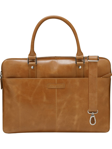 dbramante1928 - Rosenborg - 16 - classic laptop briefcase - Tan N.E