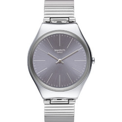 Swatch Irony Skin Γυναικείο Ρολόι με Ασημί SYXS123GG