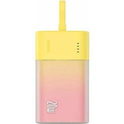 Baseus Popsicle Power Bank 5200mAh 20W με Θύρα USB-C Yellow
