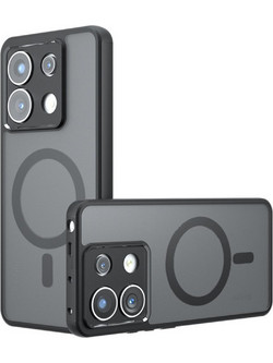 Techsuit PureFrost Back Cover Black (Xiaomi Redmi Note 13 Pro 5G / Poco X6 5G)