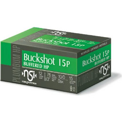 Nobel Sport Plumbum HP Buckshot Magnum Φυσίγγια Δράμια 12Cal 70mm 15βολα 45gr 10τμχ