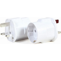 CABLEXPERT AC POWER ADAPTER EU SCHUKO SOCKET TO UK PLUG 13A