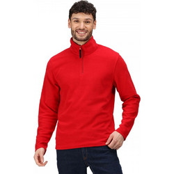 Regatta Micro Zip Neck Fleece Ανδρικό Αθλητικό Φούτερ Κόκκινο TRF549